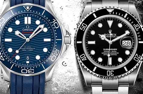 omega seamaster o rolex|rolex submariner vs omega seamaster.